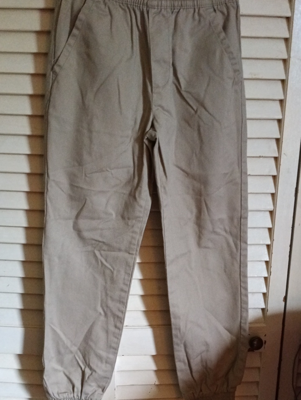French Toast Khaki Elastic-Waist Kids Jogger Pants